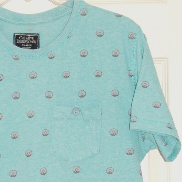 Creative Destruction Donut Tee, Women Size XL (Bust: 40") - Picture 2 of 5